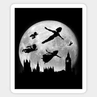 Full moon over London Sticker